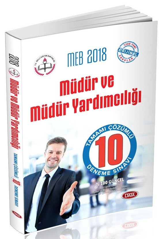 Data 2018 MEB Müdür ve Müdür Yardımcılığı 10 Deneme Çözümlü Data Yayınları Data 2018 MEB Müdür ve Müdür Yardımcılığı 10 Deneme Çözümlü Data Yayınları