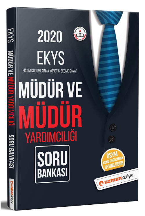 Uzman Kariyer 2020 MEB EKYS Müdür ve Yardımcılığı Soru Bankası Uzman Kariyer Yayınları