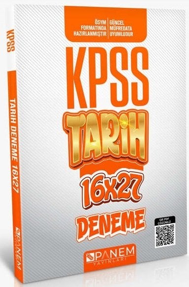 Panem KPSS Tarih 16x27 Deneme PDF Çözümlü Panem Yayınları Panem KPSS Tarih 16x27 Deneme PDF Çözümlü Panem Yayınları