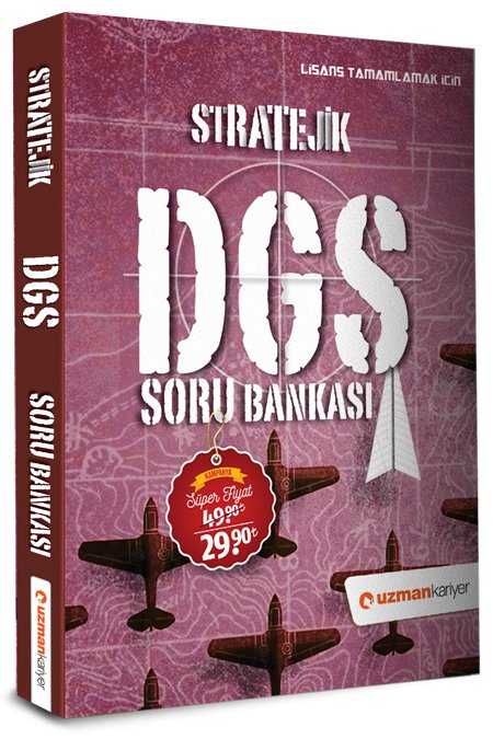 SÜPER FİYAT Uzman Kariyer 2020 DGS Stratejik Soru Bankası Çözümlü Uzman Kariyer Yayınları SÜPER FİYAT Uzman Kariyer 2020 DGS Stratejik Soru Bankası Çözümlü Uzman Kariyer Yayınları