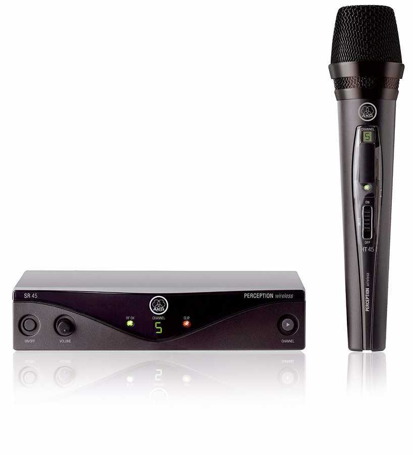 AKG WMS45 VOCAL SET BD A Kablosuz El Mikrofonu Seti NZ8025 AKG WMS45 VOCAL SET BD A Kablosuz El Mikrofonu Seti NZ8025