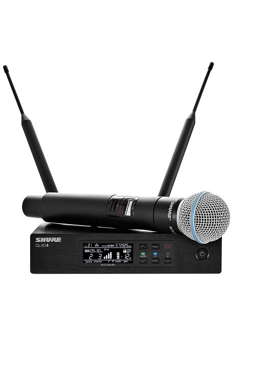 Shure QLXD24/B58 El Mikrofonu NZ5872 Shure QLXD24/B58 El Mikrofonu NZ5872