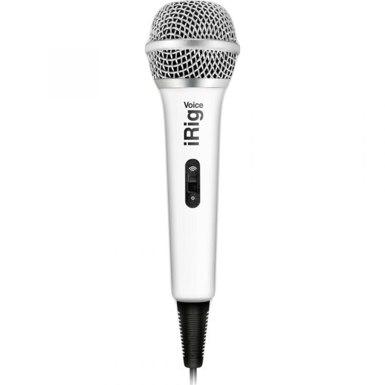 IK Multimedia iRig Voice White Karaoke Mikrofonu