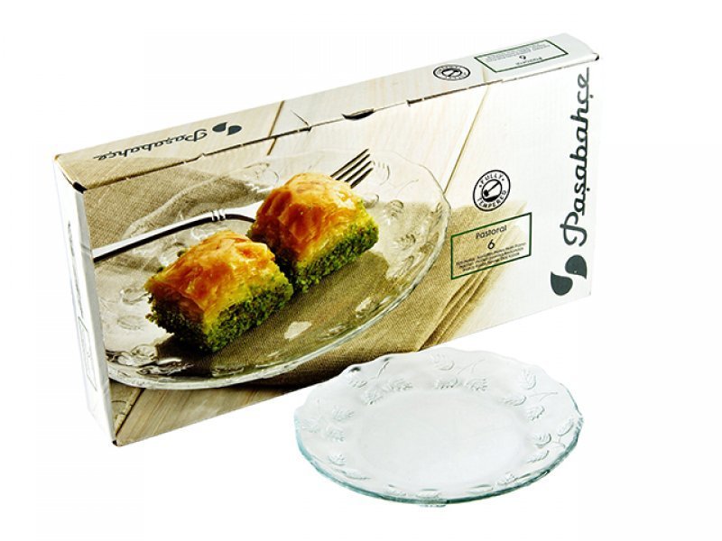 Paşabahçe 10462 Pastoral Tabak Tatlı Pasta Tabağı 6�lı l 32,50 TL l 32