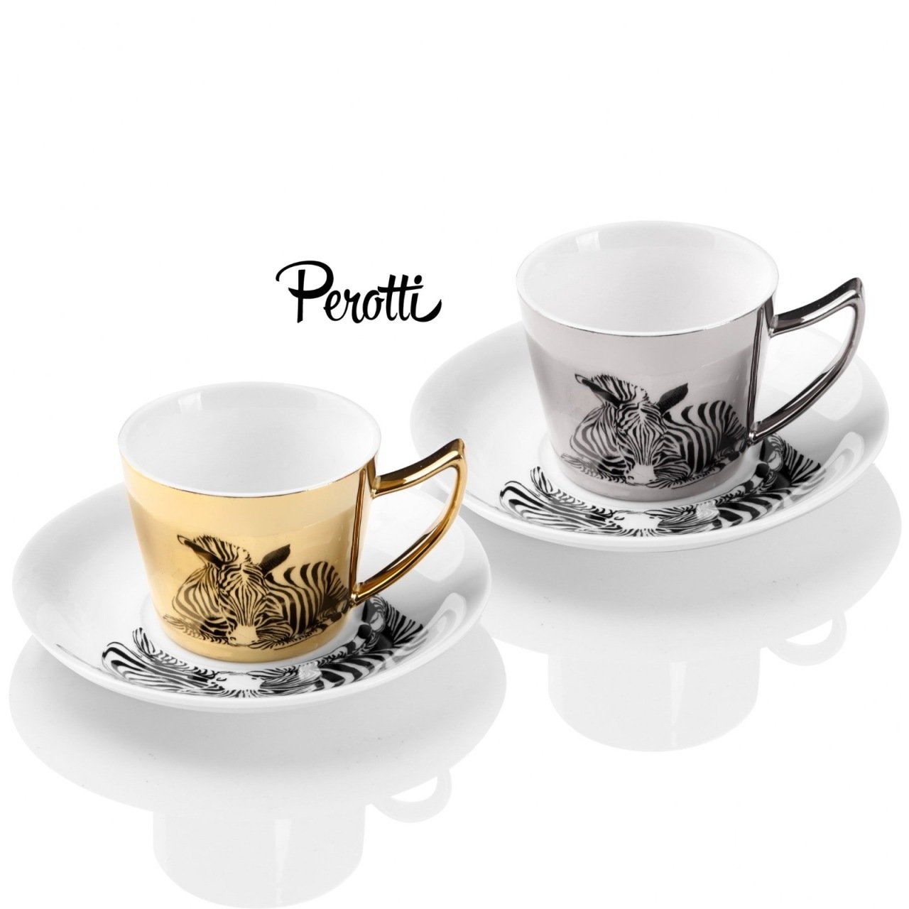 Perotti 11449 Porselen Aynalı Kahve Fincanı Takımı 6�lı l 159,90 TL l