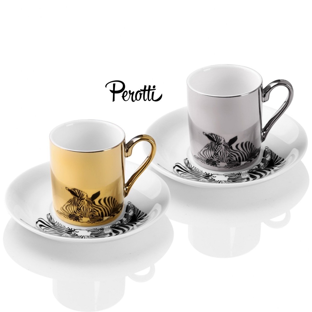 Perotti 11454 Porselen Aynalı Kahve Fincanı Takımı 6�lı l 159,90 TL l