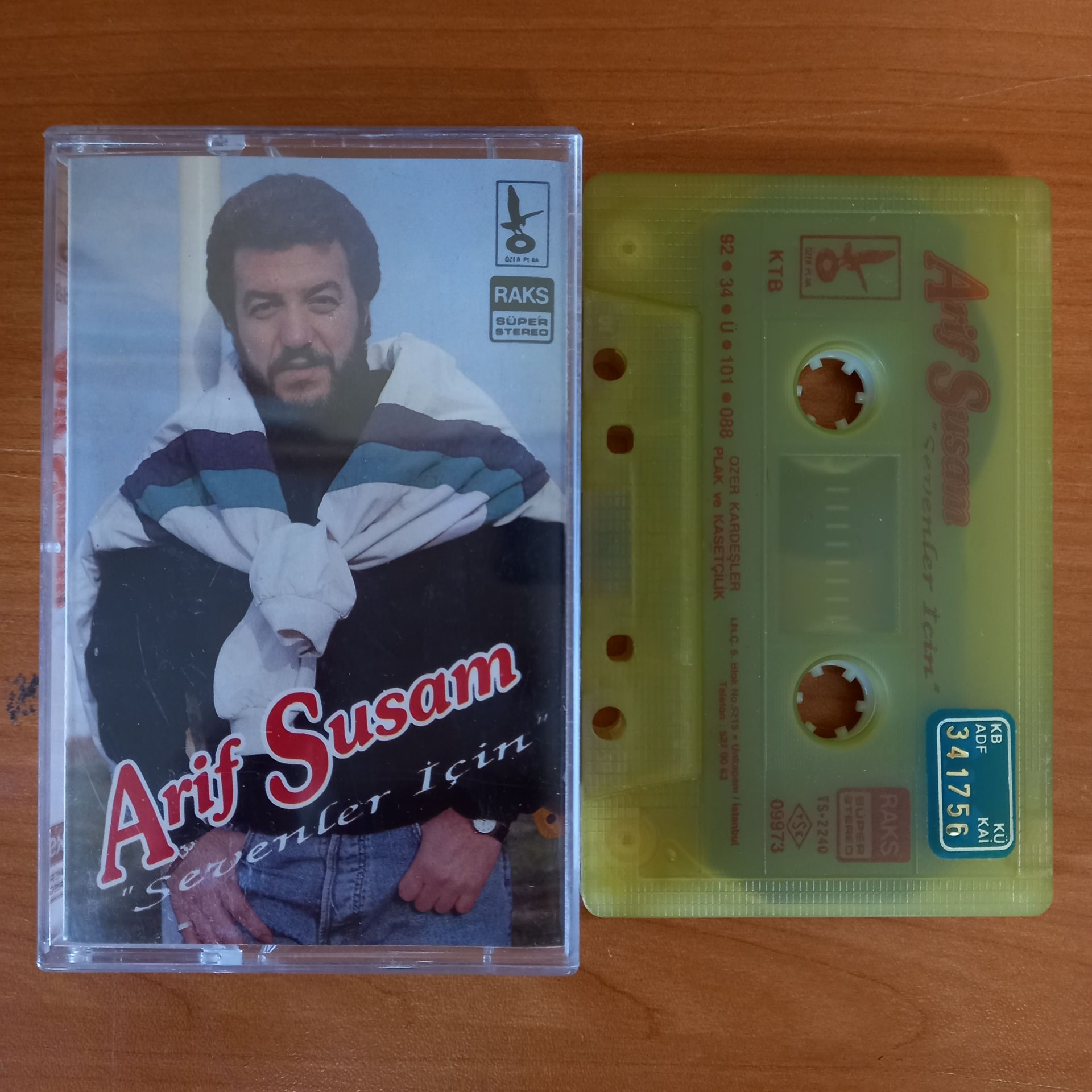 ARİF SUSAM - KARARSIZ GÖNLÜM (1987) - KASET 2. EL