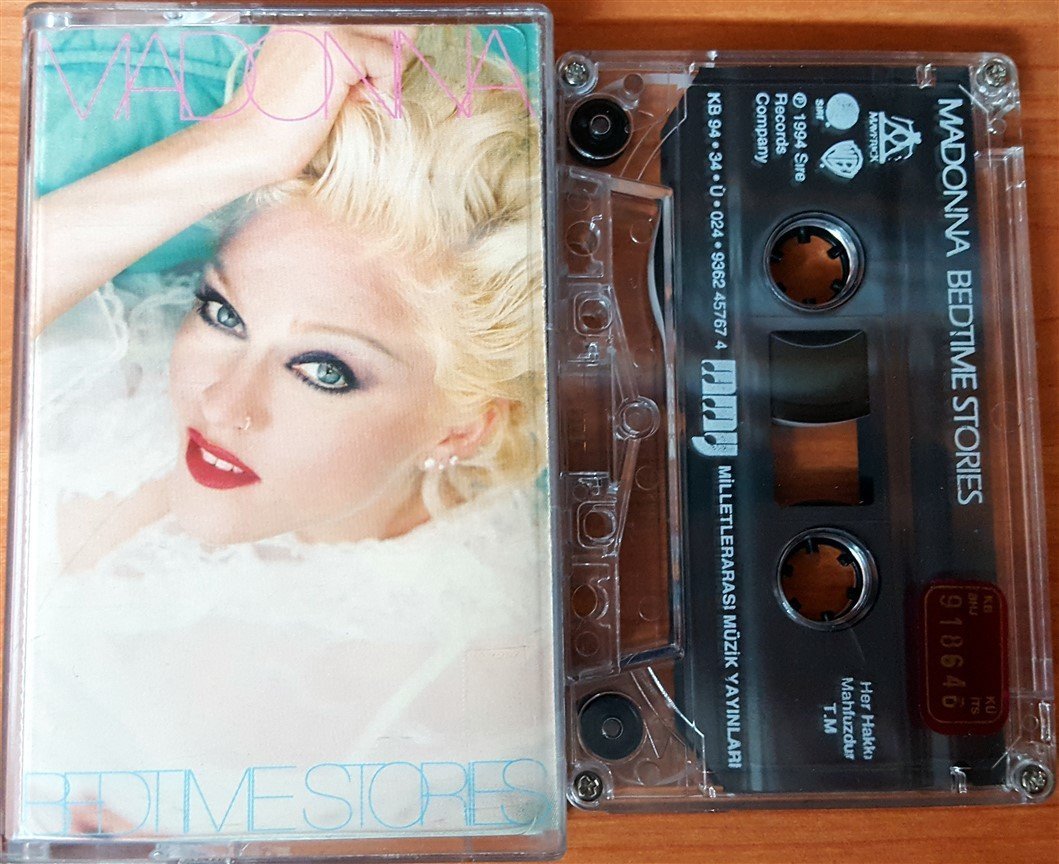 Madonna Bedtime Stories 1994 Mmy Cassette Made In Turkey Used