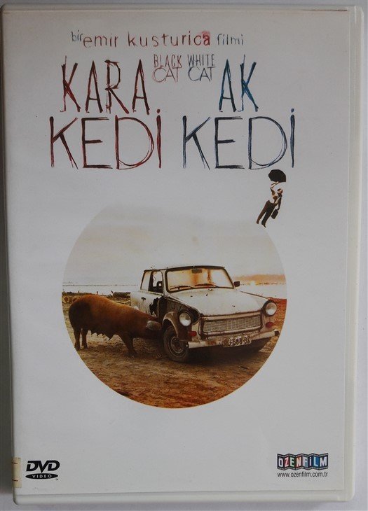 KARA KEDİ AK KEDİ CRNA MACKA, BELİ MACOR EMIR KUSTURICA DVD 2.EL