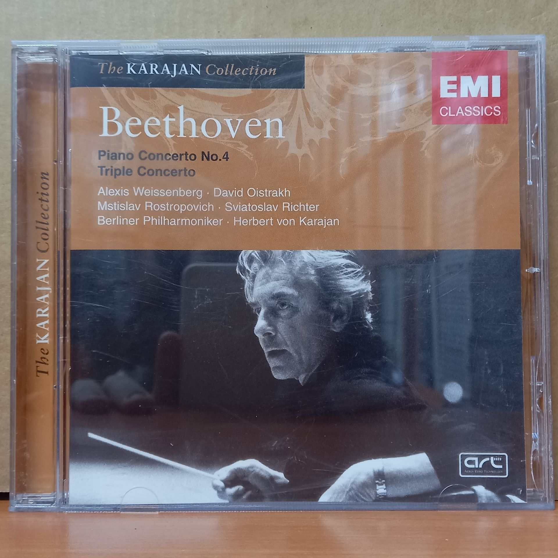 BEETHOVEN - PIANO CONCERTO NO.4 / TRIPLE CONCERTO / ALEXIS WEISSENBERG ...