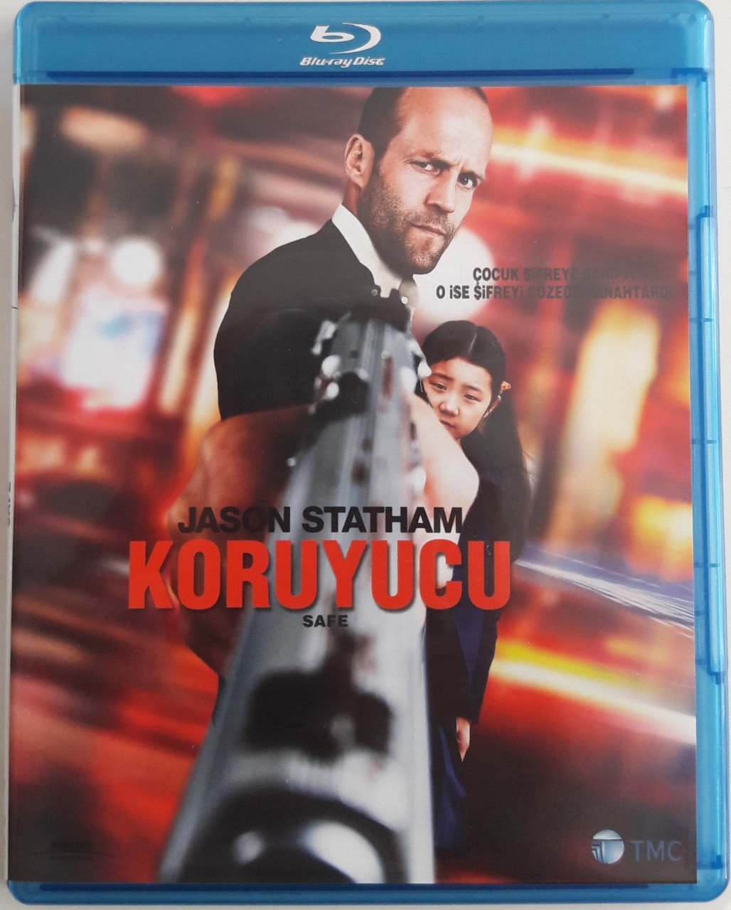 KORUYUCU SAFE JASON STATHAM BLURAY 2.EL