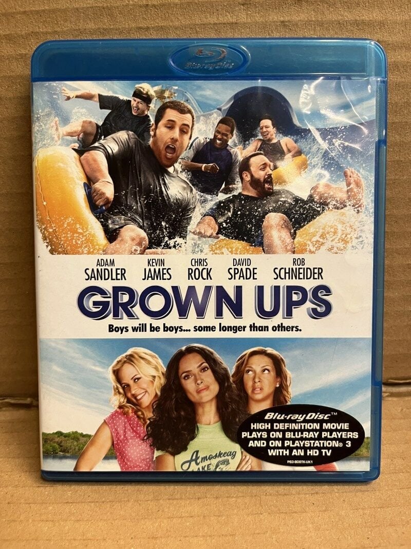 GROWN UPS - BÜYÜKLER - ADAM SANDLER - KEVIN JAMES - BLU RAY 2.EL