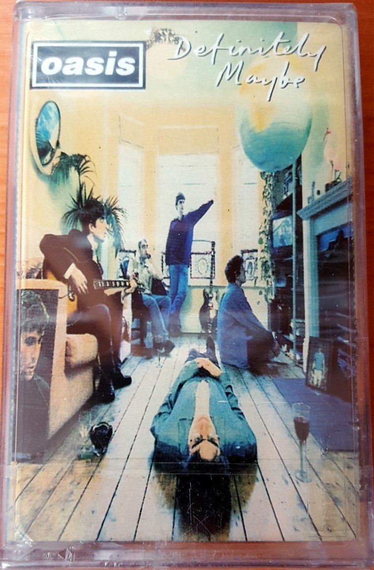 OASIS - DEFINITELY MAYBE (1994) SONY CASSETTE MADE IN TURKEY ''NEW''