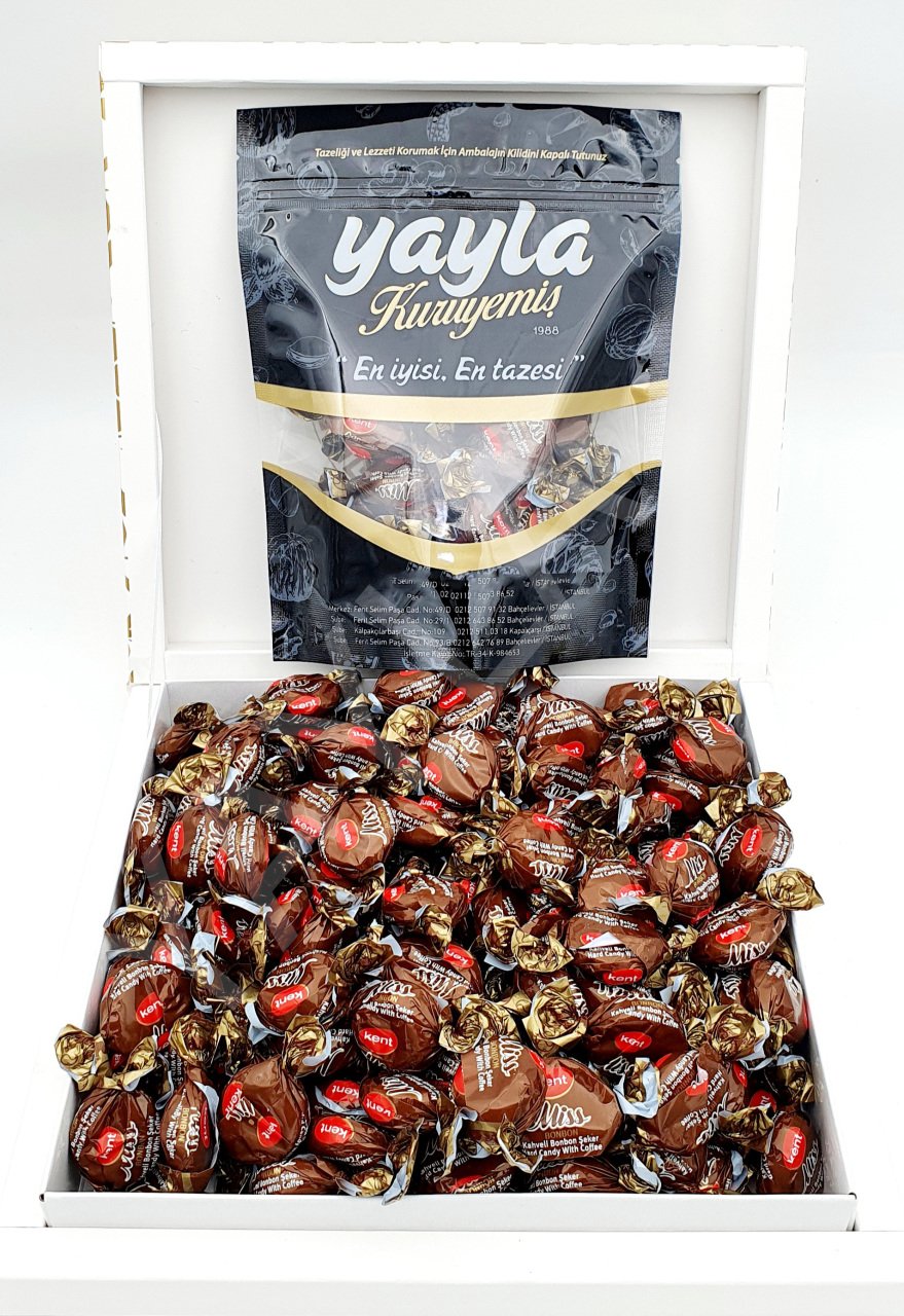 Kent Kahveli Şeker 1 kg, KENT KAHVELİ ŞEKER