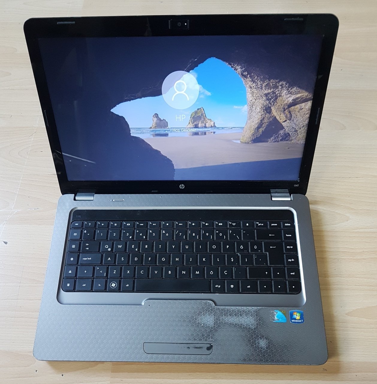 Hp g62 установка xp