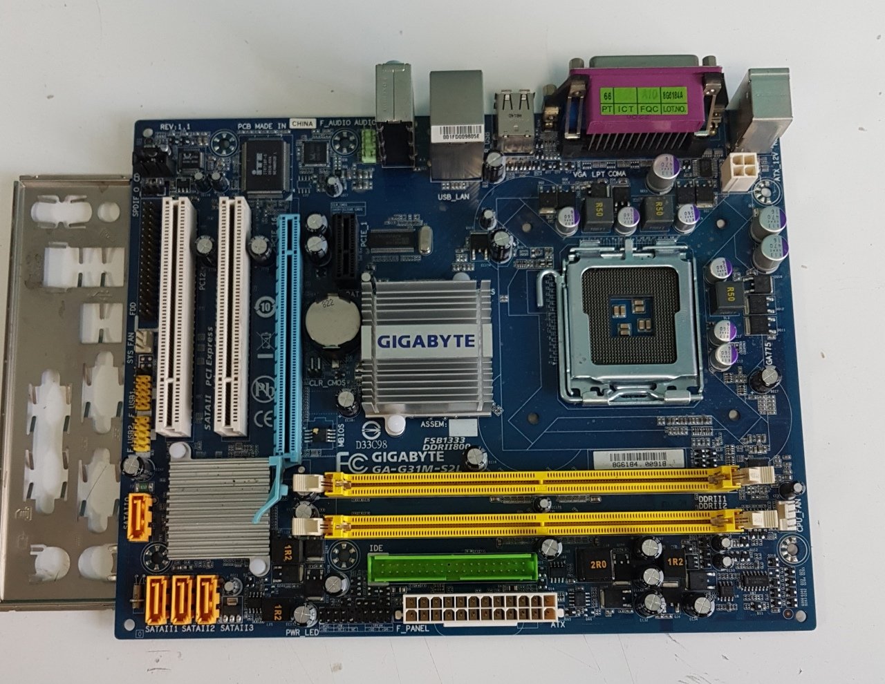 Gigabyte ga g31m s2l какие поддерживает процессоры