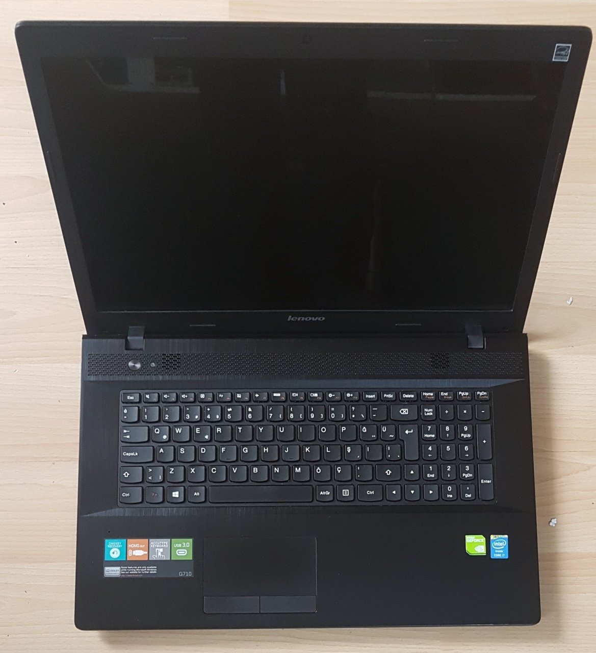 Lenovo g710 не включается