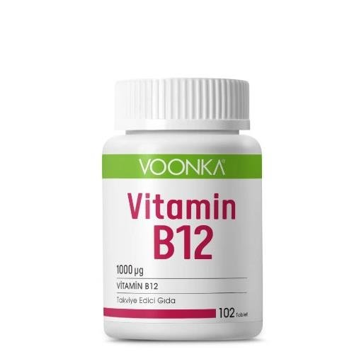 Voonka Vitamin B12 102 Tablet Evde Eczane