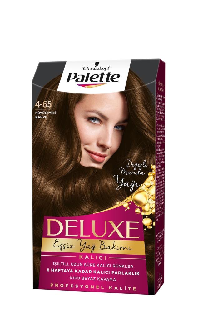 Palette Deluxe 465 Büyüleyici Kahve Saç Boyası Evde Eczane