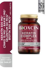 bioxcin forte keratin complex tablet takviye edici gida 60 tablet