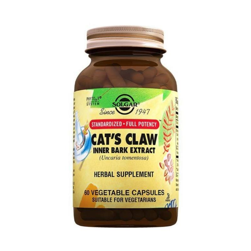 Solgar Cat's Claw Inner Bark Extract 60 Kapsül Evde Eczane