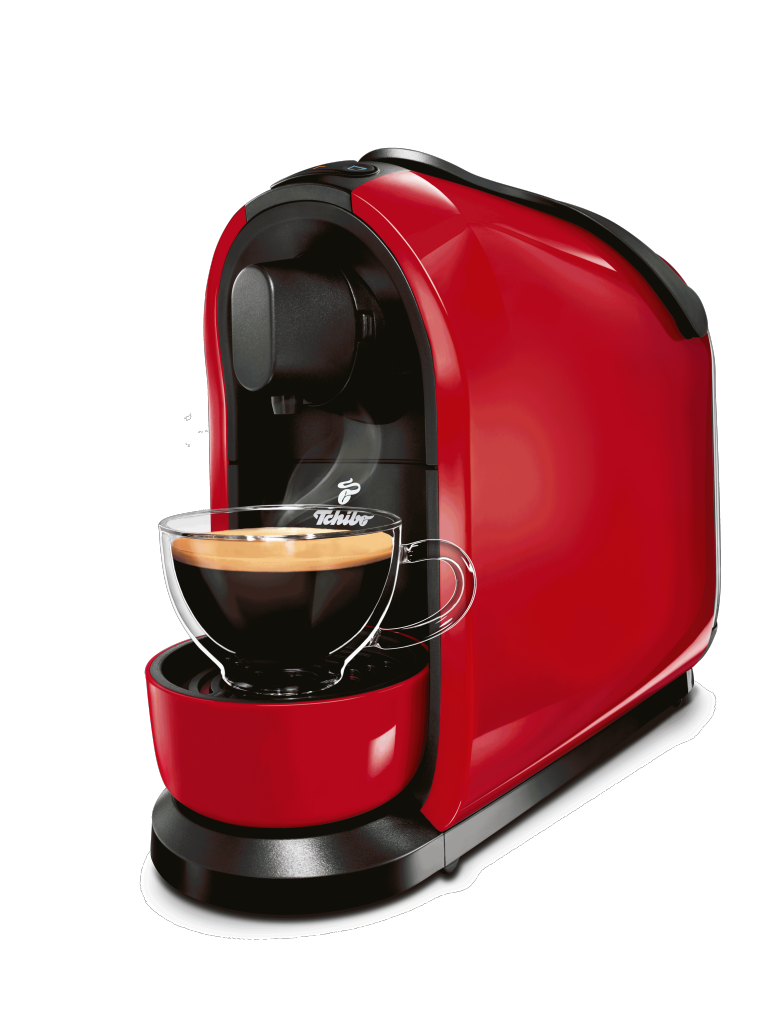 Tchibo Cafissimo Pure Kırmızı Kahve Makinesi Kahve Makinesi