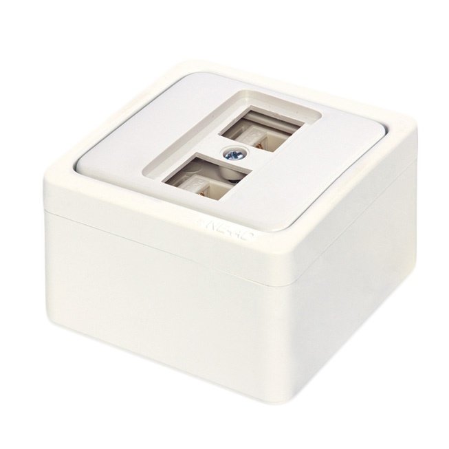 Sıva üstü ethernet prizi Sıva üstü ethernet prizi