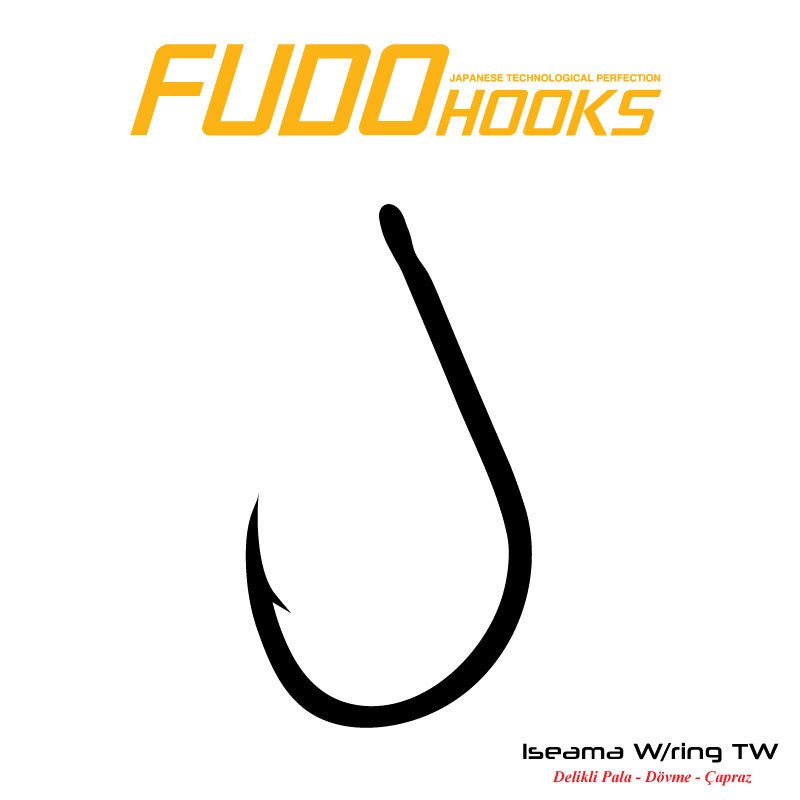 Fudo 7201 Iseama W/Ring TW Black Nikel İğne
