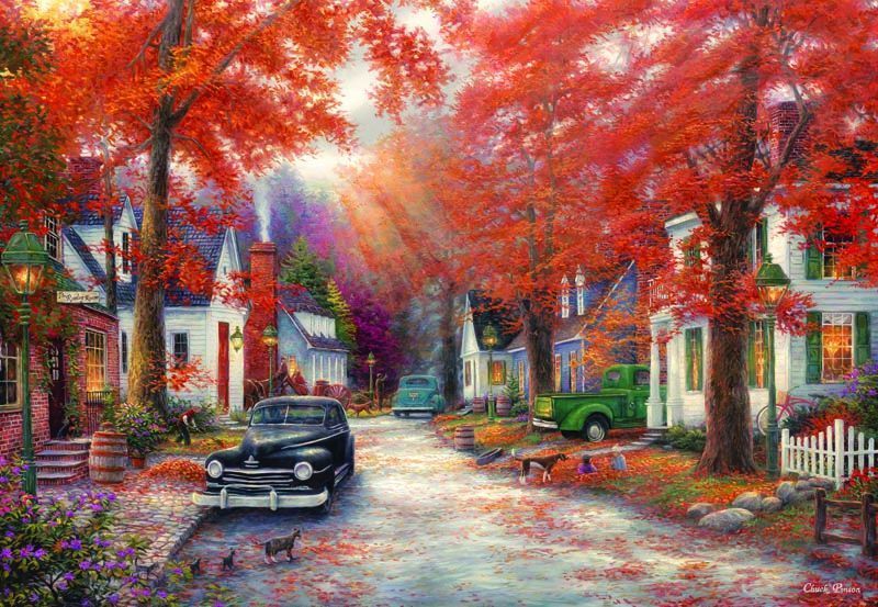 Anatolian Puzzle Anilar Sokagi 2000 Parca Puzzle Puzzlesepeti