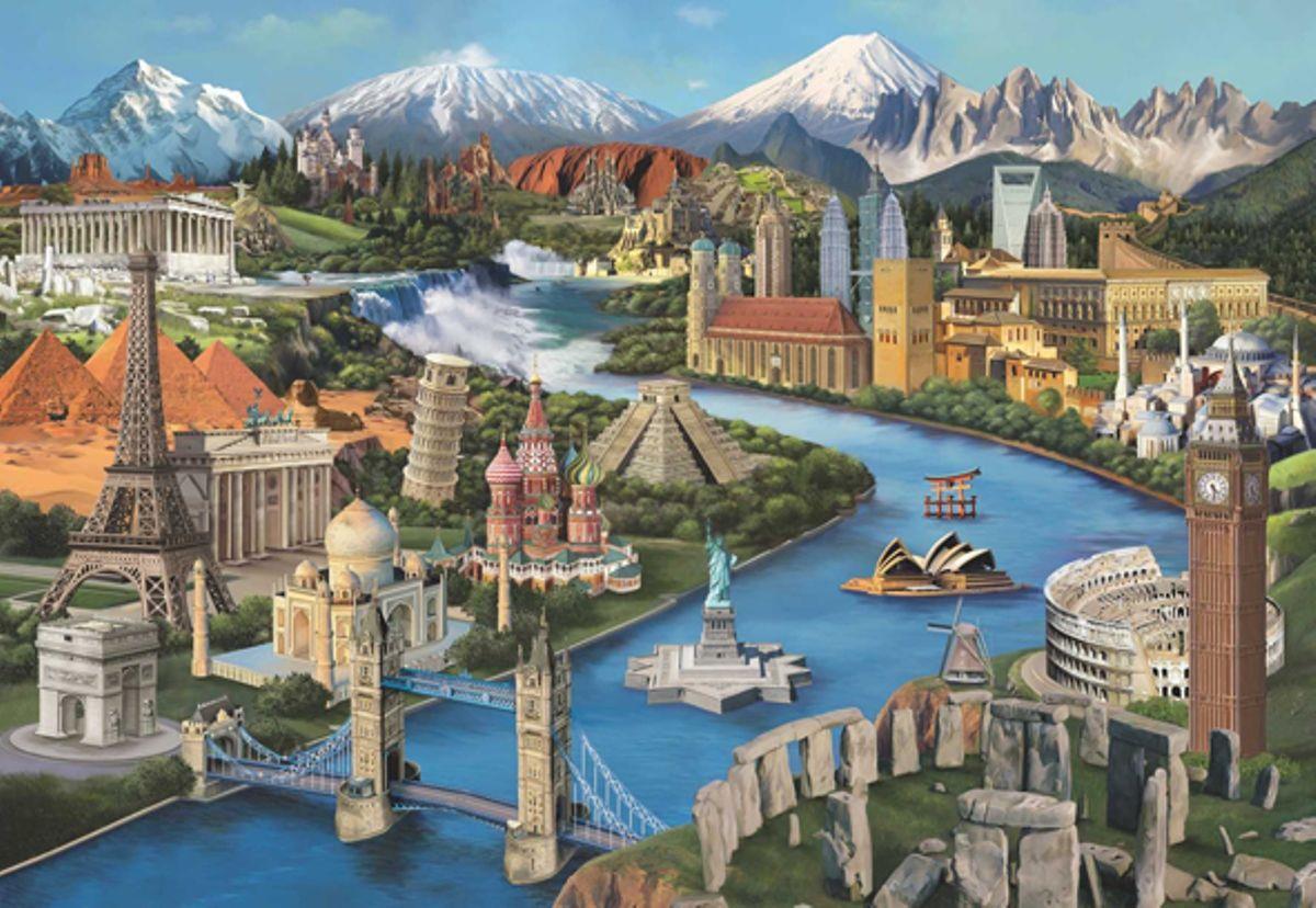Anatolian Puzzle Simgeler Yerler 2000 Parca Puzzle Puzzlesepeti