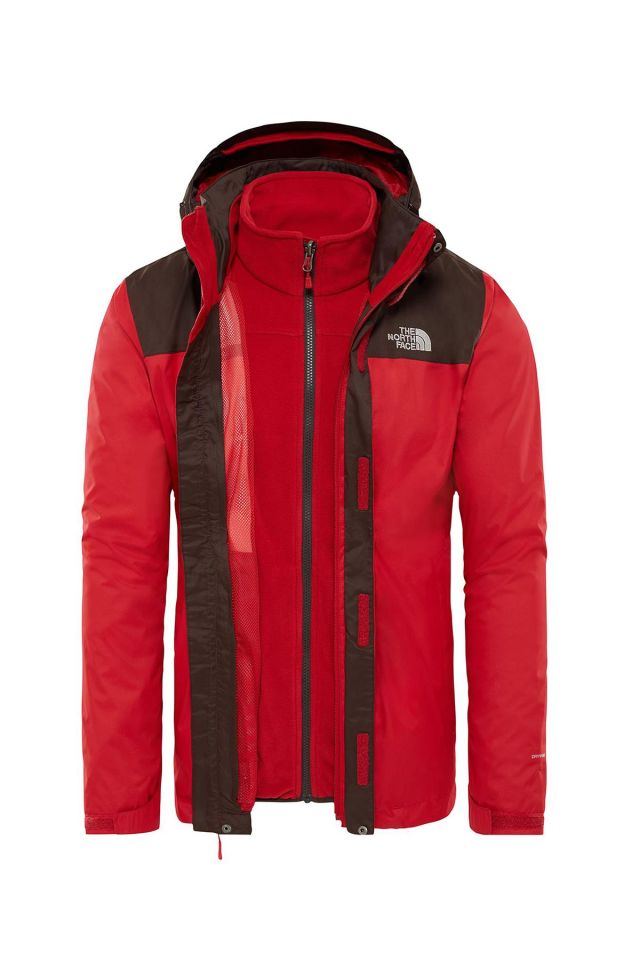 the north face evolve ii triclimate erkek