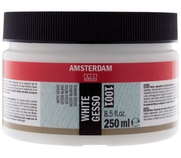 Talens Amsterdam Acrylic Beyaz Gesso Zemin Astarı 001 250 ml.