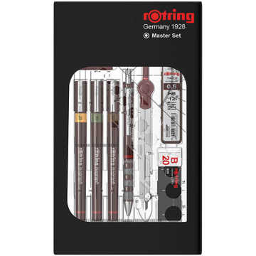 Rotring Isograph Rapido Kalem Seti Pergelli (0.2-0.3-0.5)