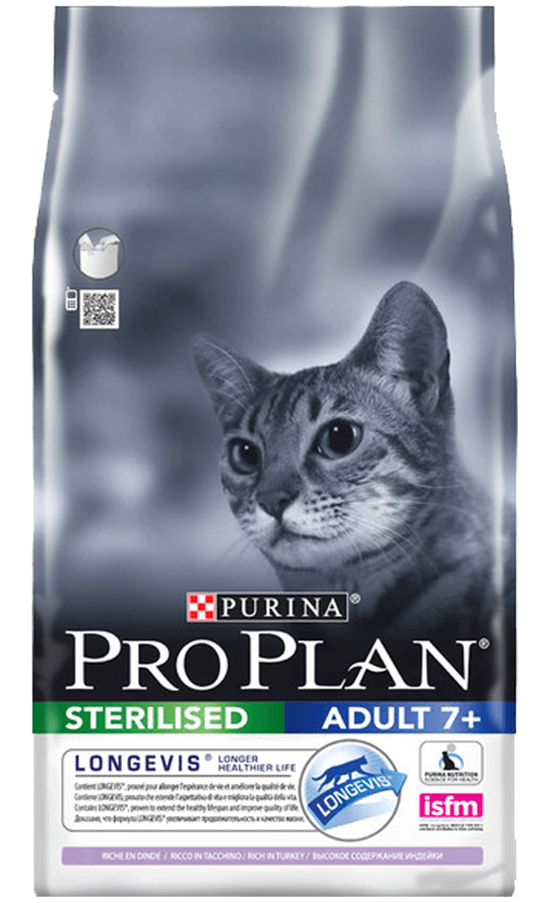 Pro Plan Hindili Kısır Yaşlı Kedi Maması (7+ SENIOR STERILISED TURKEY) 3 kg