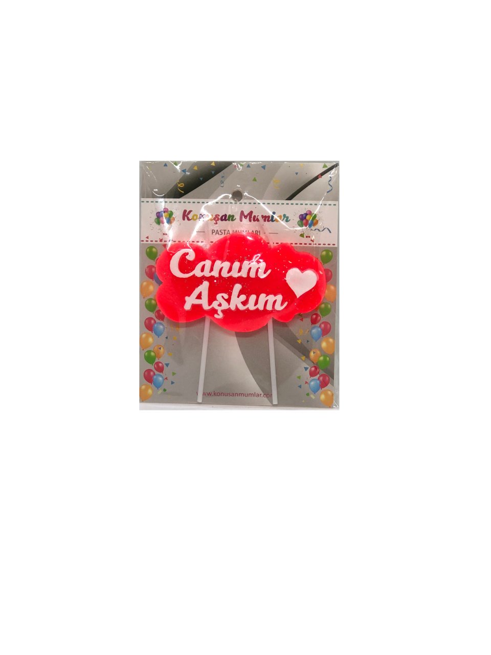 Canım Aşkım Pasta Mumu Ahsen Pastaneleri