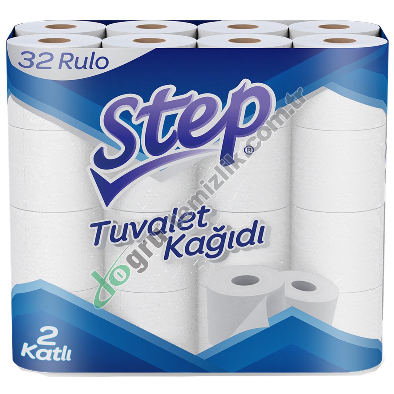 Step 32 Li Tuvalet Kagidi 2 Katli 100 Seluloz