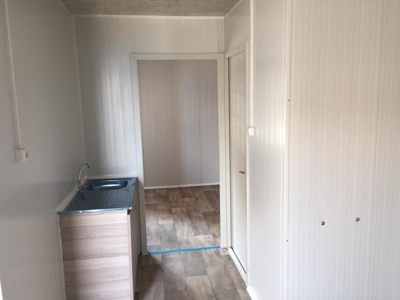 64m2. Ev Tipi Verandalı Birleşimli Konteyner