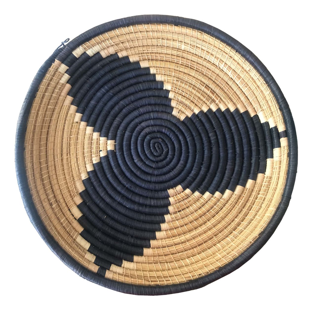 African Raffia Tray Dekoratif Afrika Sepetleri