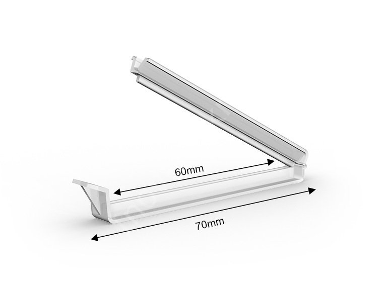 Poşet Klipsi PP60 Çubuk (Kapama Uzunluğu 6 cm)