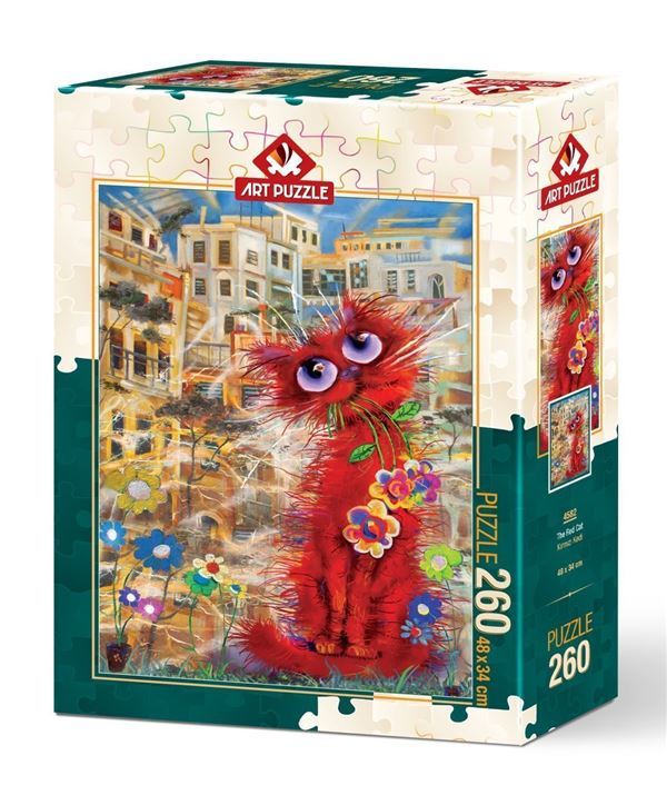 Art Puzzle Kırmızı Kedi 260 Parça Puzzle Fiyatları