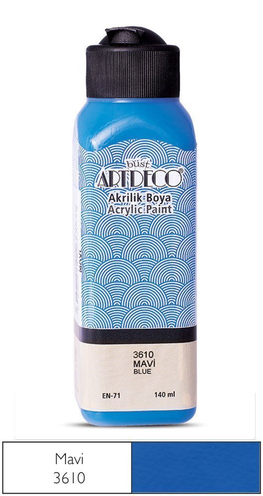 Artdeco Akrilik Boya 140ml Mavi Fiyatları