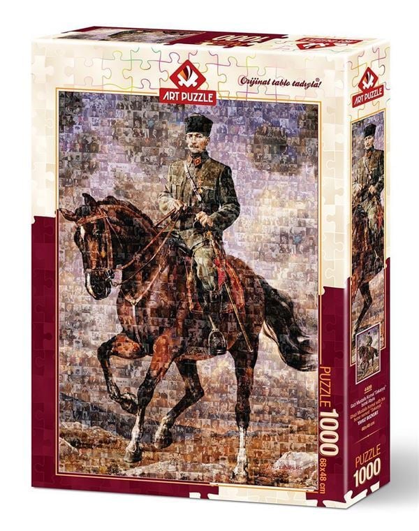 Art Puzzle Ataturk Sakarya Isimli Atiyla Kolaj 1000 Parca Fiyatlari Urunsec Com
