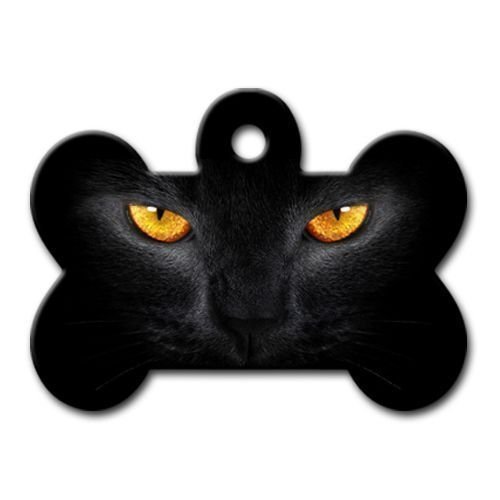Kedi Gözü Kemik Kedi Köpek Künyesi · PetTagArt Desenli
