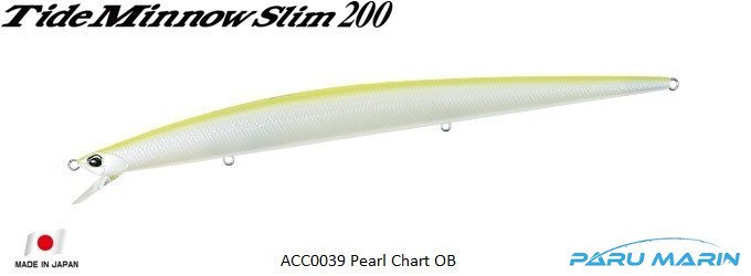 Duo Tide Minnow Slim 200 ACC0039 / Pearl Chart OB