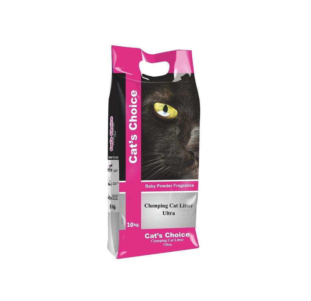 Cat�s Choice Litter Baby Powder Bebek Pudrası Kokulu Kedi Kumu 10 kg