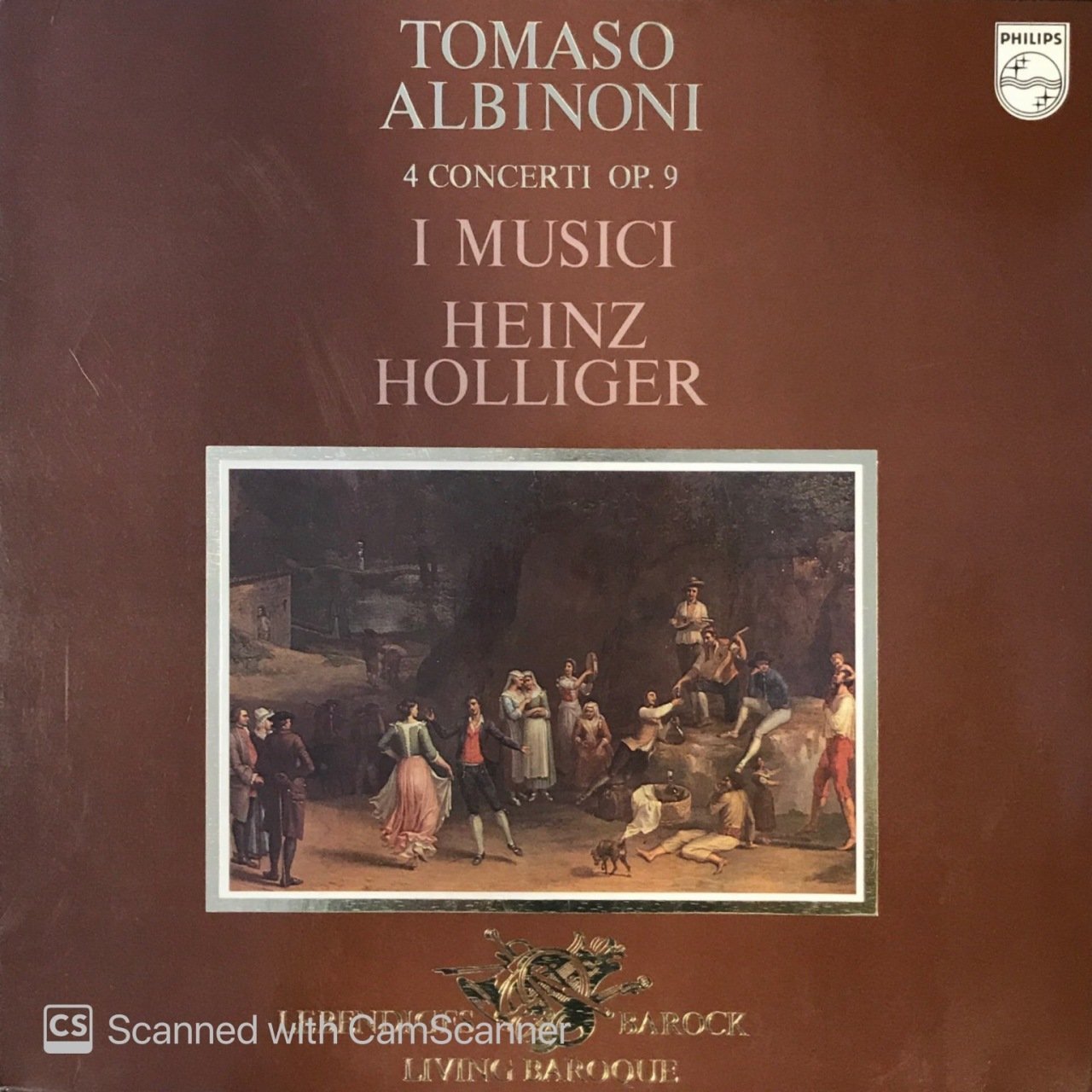 Tomaso Albinoni 4 Concerti Op.9 I Musici Heinz Holliger LP Plak Satın Al