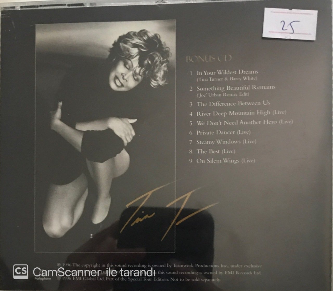 Tina Turner Bonus Cd Plak Satın Al