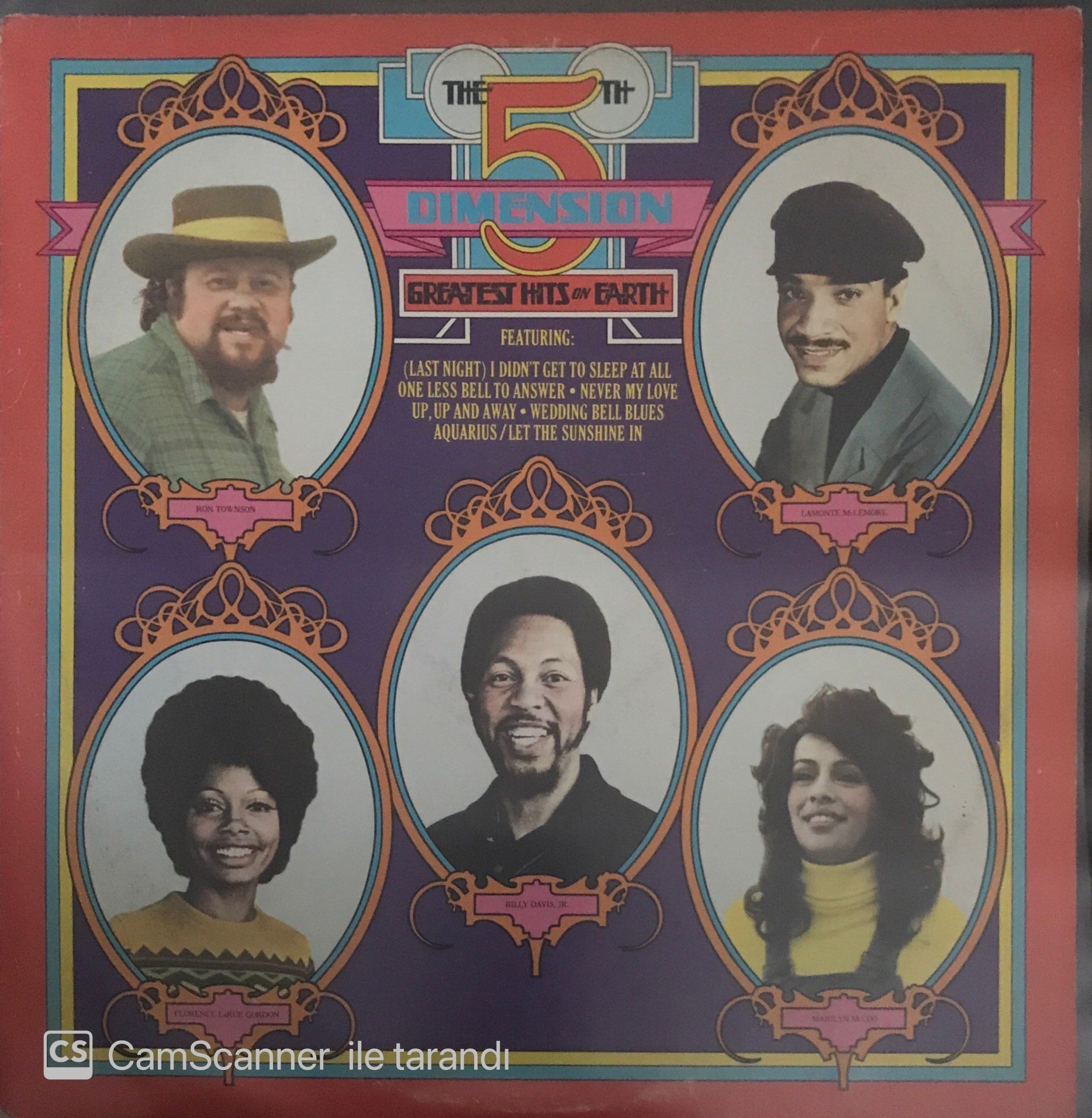 The 5th Dimension Greatest Hits On Earth LP Plak Satın Al