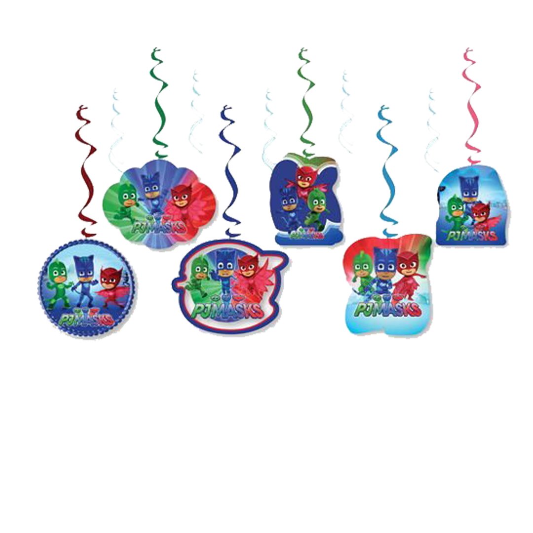 Pj Masks Sarkıt Tavan Süsü Pj Mask Doğum Günü Parti Malzemeleri