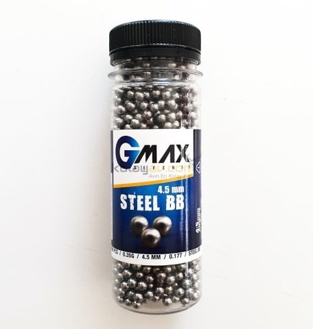 GMax Defense Steel BB 4,5 mm BBs Saçma (1500 Adet)